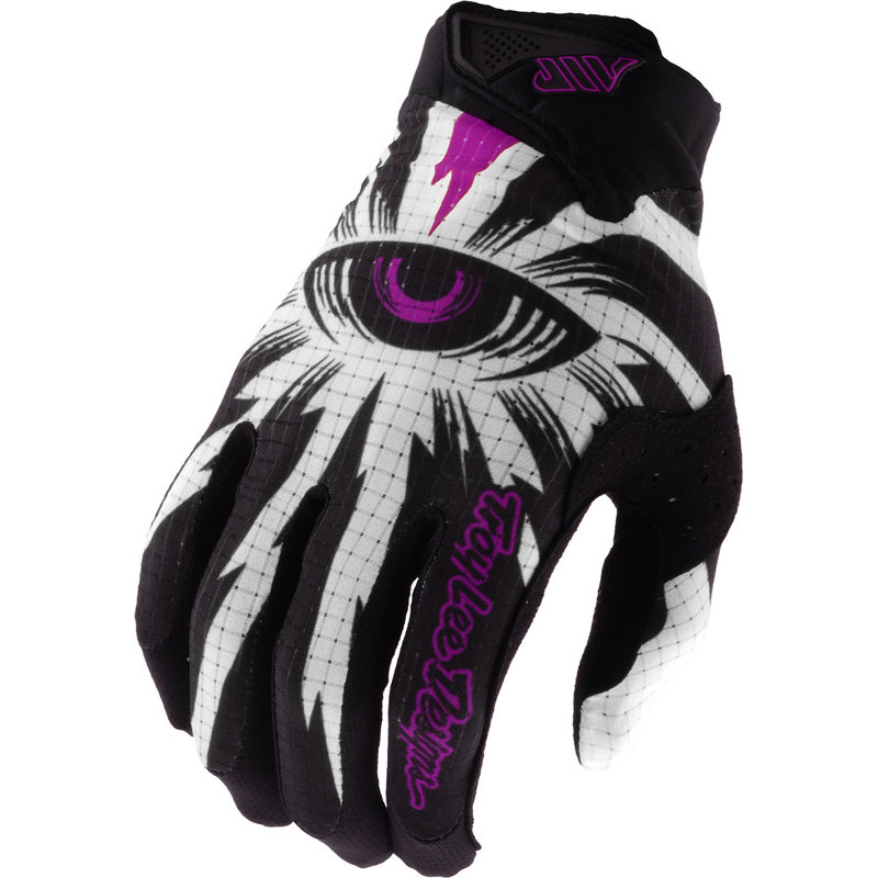 Gants enfant TROY LEE DESIGNS Air - Cyclops noir/fuschia