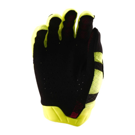 Gants enfant TROY LEE DESIGNS Air - Cyclops noir/jaune fluo
