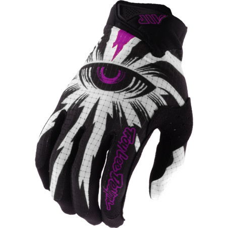 Gants enfant TROY LEE DESIGNS Air - Cyclops noir/fuschia