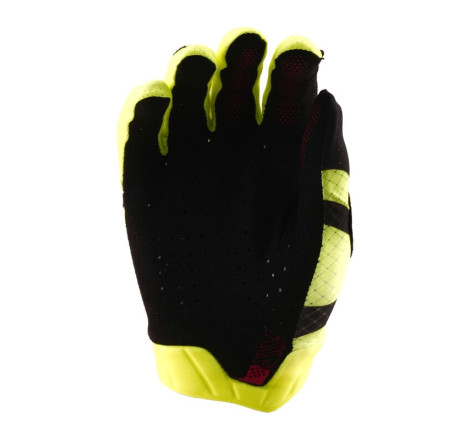 Gants enfant TROY LEE DESIGNS Air - Cyclops noir/jaune fluo