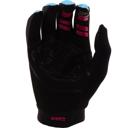 Gants TROY LEE DESIGNS GP Pro - Framework noir/cyan