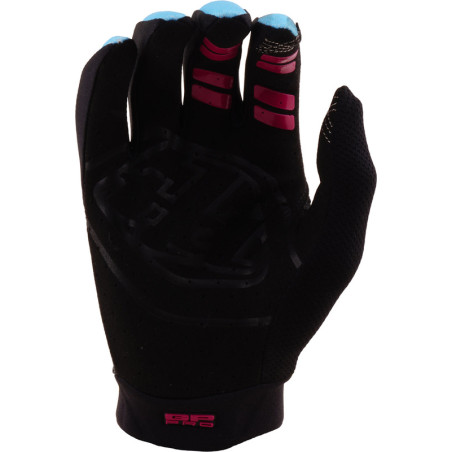 Gants TROY LEE DESIGNS GP Pro - Framework noir/cyan