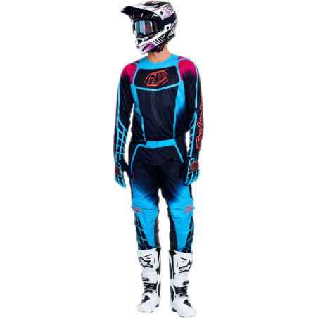 Pantalon TROY LEE DESIGNS GP Pro - Framework noir/cyan