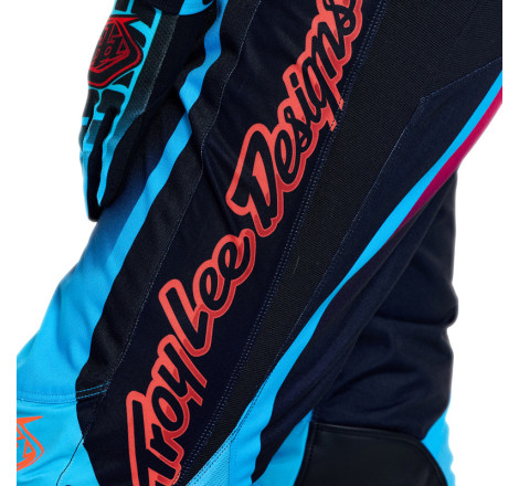 Pantalon TROY LEE DESIGNS GP Pro - Framework noir/cyan