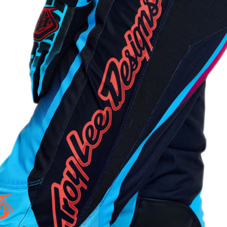 Pantalon TROY LEE DESIGNS GP Pro - Framework noir/cyan