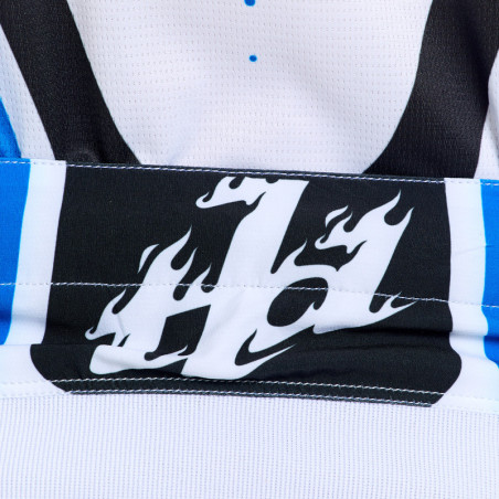 Pantalon TROY LEE DESIGNS GP Pro - Roller blanc/bleu