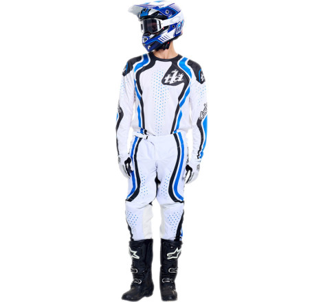 Pantalon TROY LEE DESIGNS GP Pro - Roller blanc/bleu