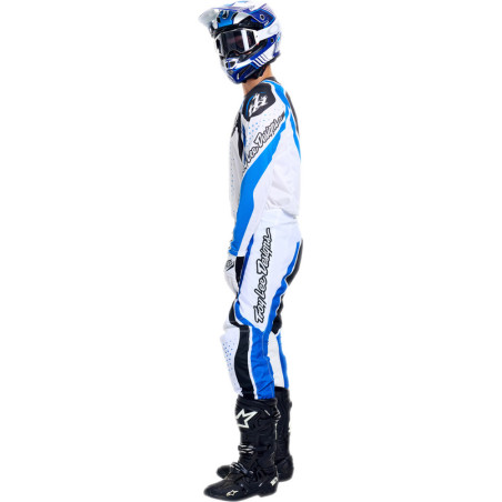 Pantalon TROY LEE DESIGNS GP Pro - Roller blanc/bleu