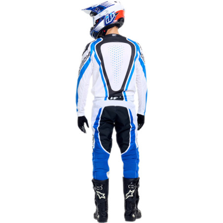 Pantalon TROY LEE DESIGNS GP Pro - Roller blanc/bleu