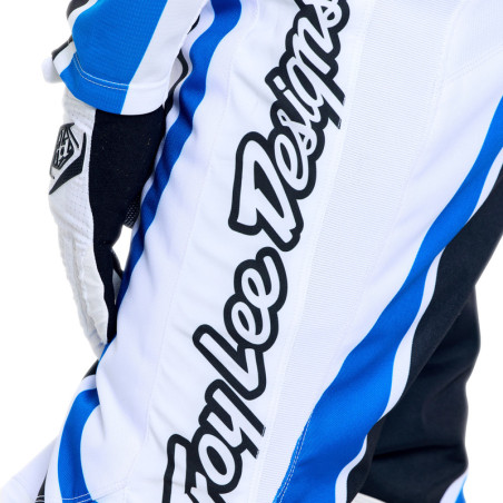 Pantalon TROY LEE DESIGNS GP Pro - Roller blanc/bleu