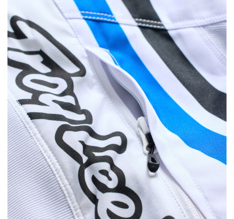 Pantalon TROY LEE DESIGNS GP Pro - Roller blanc/bleu