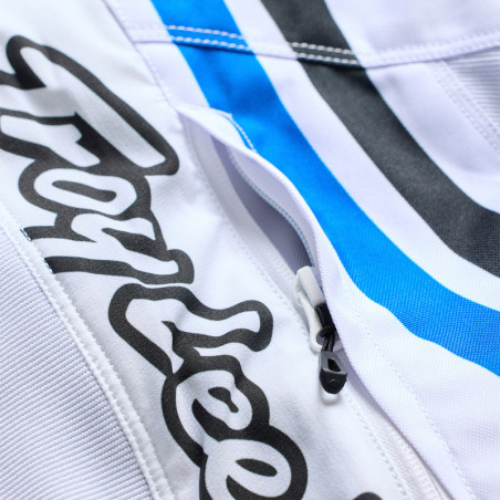 Pantalon TROY LEE DESIGNS GP Pro - Roller blanc/bleu