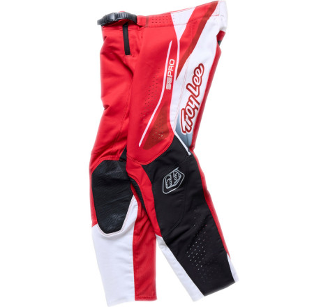 Pantalon enfant TROY LEE DESIGNS SE Pro - Salvo rouge/blanc