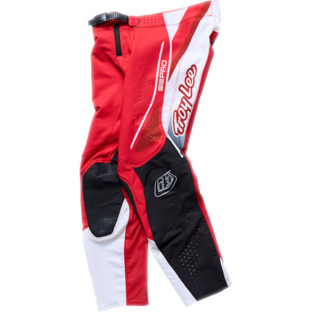Pantalon enfant TROY LEE DESIGNS SE Pro - Salvo rouge/blanc