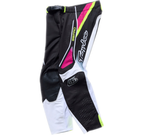 Pantalon enfant TROY LEE DESIGNS SE Pro - Salvo noir/blanc