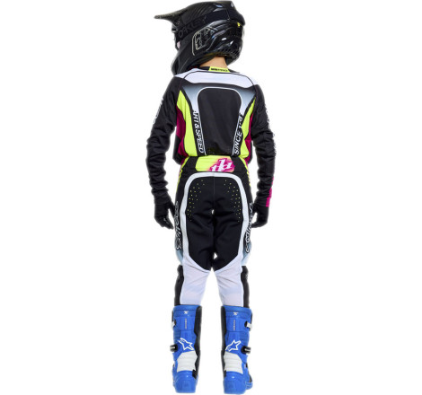 Pantalon enfant TROY LEE DESIGNS SE Pro - Salvo noir/blanc
