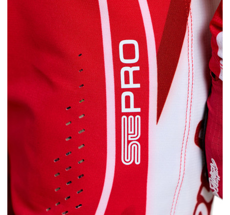 Pantalon enfant TROY LEE DESIGNS SE Pro - Salvo rouge/blanc