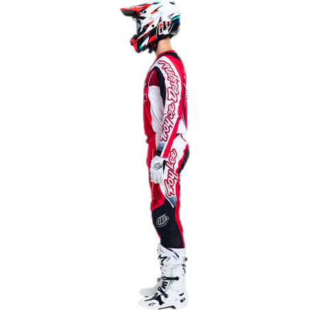 Pantalon TROY LEE DESIGNS SE Pro - Salvo rouge/blanc