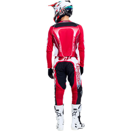 Pantalon TROY LEE DESIGNS SE Pro - Salvo rouge/blanc