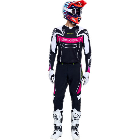 Pantalon TROY LEE DESIGNS SE Pro - Salvo noir/blanc