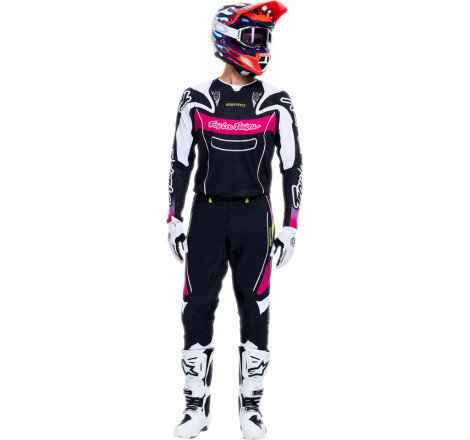 Pantalon TROY LEE DESIGNS SE Pro - Salvo noir/blanc