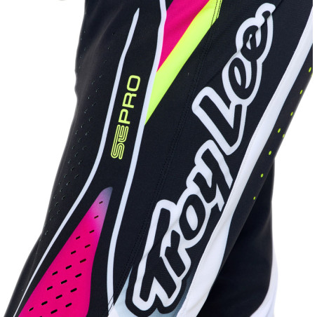 Pantalon TROY LEE DESIGNS SE Pro - Salvo noir/blanc