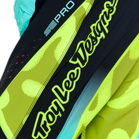 Pantalon TROY LEE DESIGNS SE Pro - Myth noir/jaune fluo