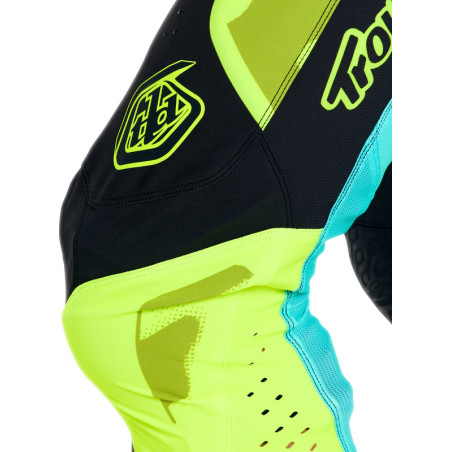Pantalon TROY LEE DESIGNS SE Pro - Myth noir/jaune fluo