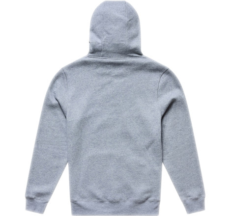 Hoodie TROY LEE DESIGNS Zip Up Signature - Gray/Heather/Red
