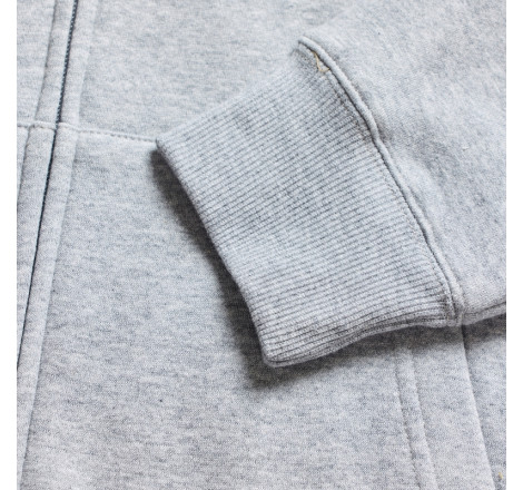 Hoodie TROY LEE DESIGNS Zip Up Signature - Gray/Heather/Red