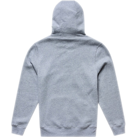 Hoodie TROY LEE DESIGNS Zip Up Signature - Gray/Heather/Red