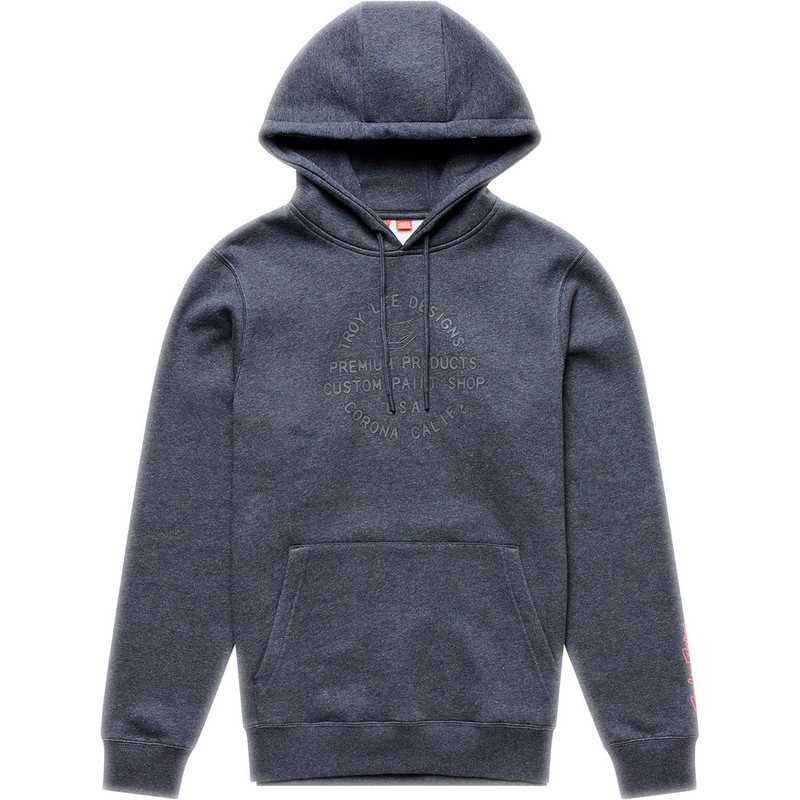 Hoodie TROY LEE DESIGNS Imprint - Black Heather