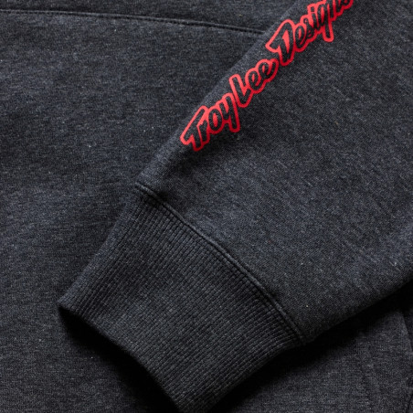 Hoodie TROY LEE DESIGNS Imprint - Black Heather