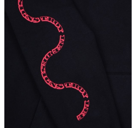 Hoodie TROY LEE DESIGNS Pink Slips - noir
