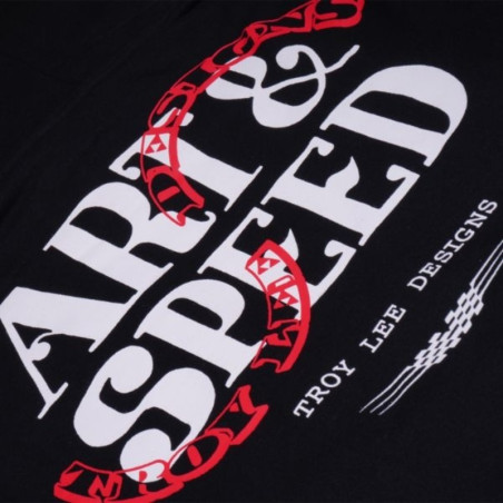 Hoodie TROY LEE DESIGNS Pink Slips - noir