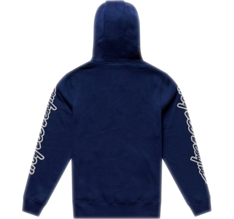 Hoodie TROY LEE DESIGNS Zip Up Badge - Navy/Sage