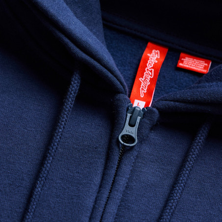Hoodie TROY LEE DESIGNS Zip Up Badge - Navy/Sage