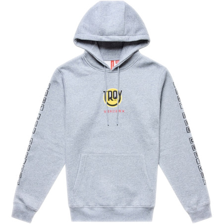 Hoodie TROY LEE DESIGNS Happy Dayz - Gray Heather