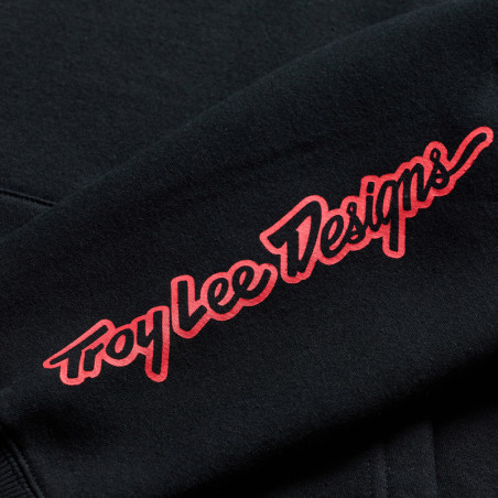 Hoodie TROY LEE DESIGNS Badge - noir/gris