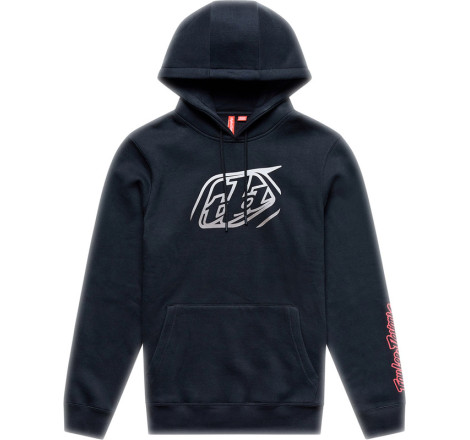 Hoodie TROY LEE DESIGNS Badge - noir/gris
