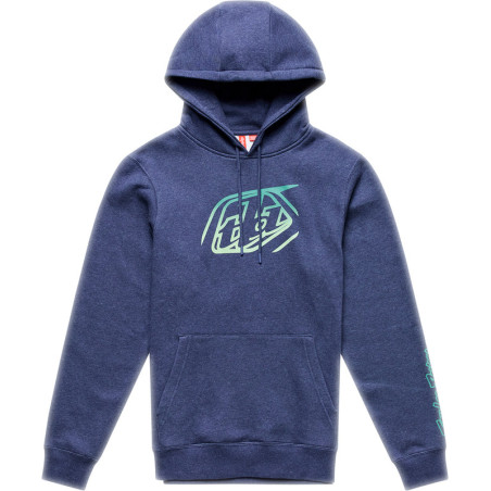 Hoodie TROY LEE DESIGNS Badge - Navy Heather