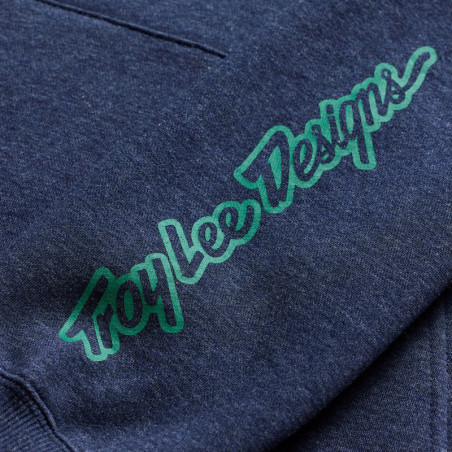 Hoodie TROY LEE DESIGNS Badge - Navy Heather