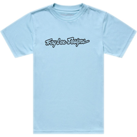 T-Shirt enfant TROY LEE DESIGNS Signature - Dawn Blue