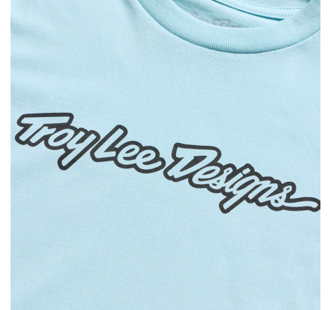 T-Shirt enfant TROY LEE DESIGNS Signature - Dawn Blue