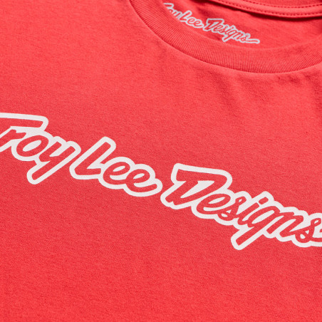 T-Shirt enfant TROY LEE DESIGNS Signature - Scarlet