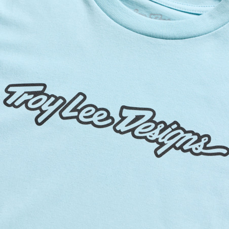 T-Shirt enfant TROY LEE DESIGNS Signature - Dawn Blue