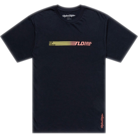 T-Shirt TROY LEE DESIGNS Stripes - noir