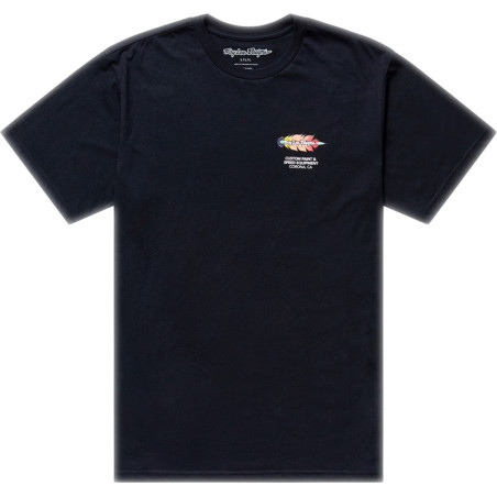 T-Shirt TROY LEE DESIGNS Feather - noir