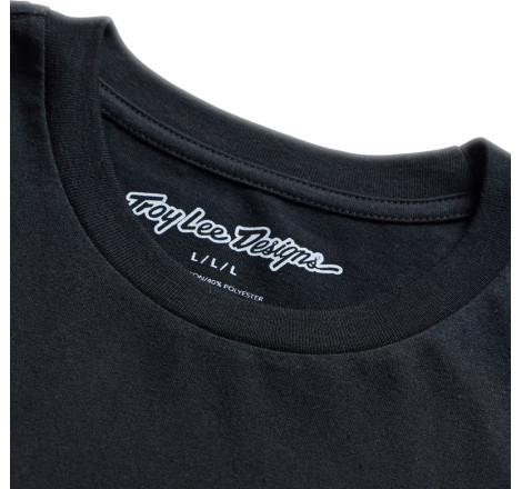T-Shirt TROY LEE DESIGNS Feather - noir