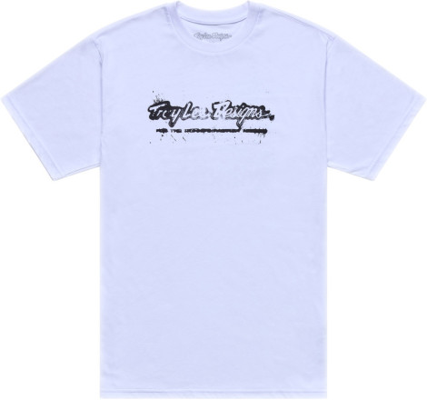 T-Shirt TROY LEE DESIGNS Repeat - blanc